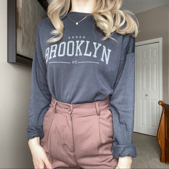 Ardene Tops - Graphic crew neck Sweatshirt